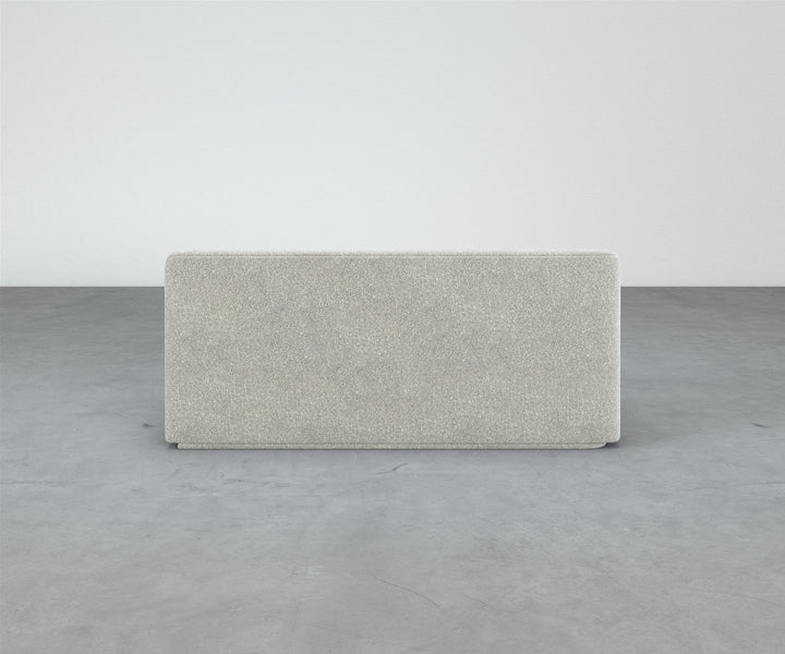 Formal Mallo One-Arm Sofa 69" - Modular Component #base_recessed-fabric-wrapped