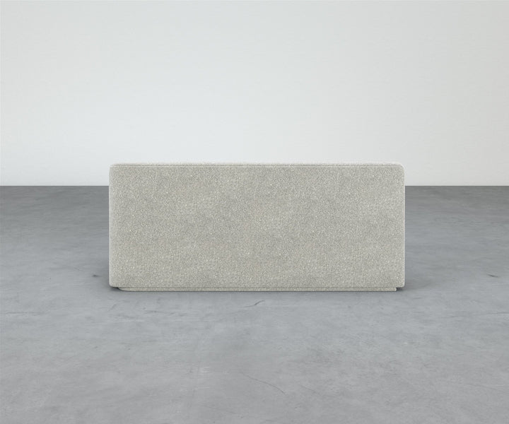 Formal Mallo One-Arm Sofa 69" - Modular Component #base_recessed-fabric-wrapped