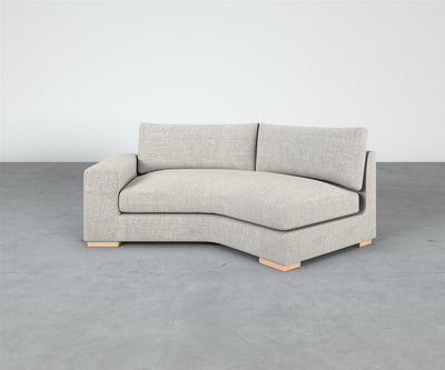 Manyana Pitched One-Arm Sofa - Modular Component