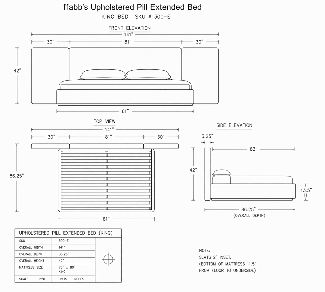 Pill Extended Bed - Beds