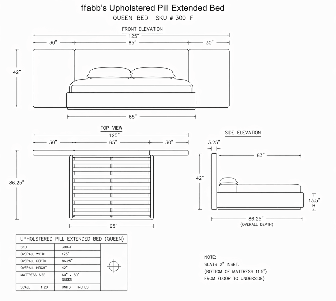 Pill Extended Bed - Beds