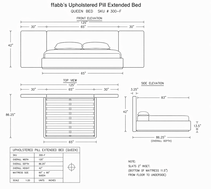 Pill Extended Bed - Beds