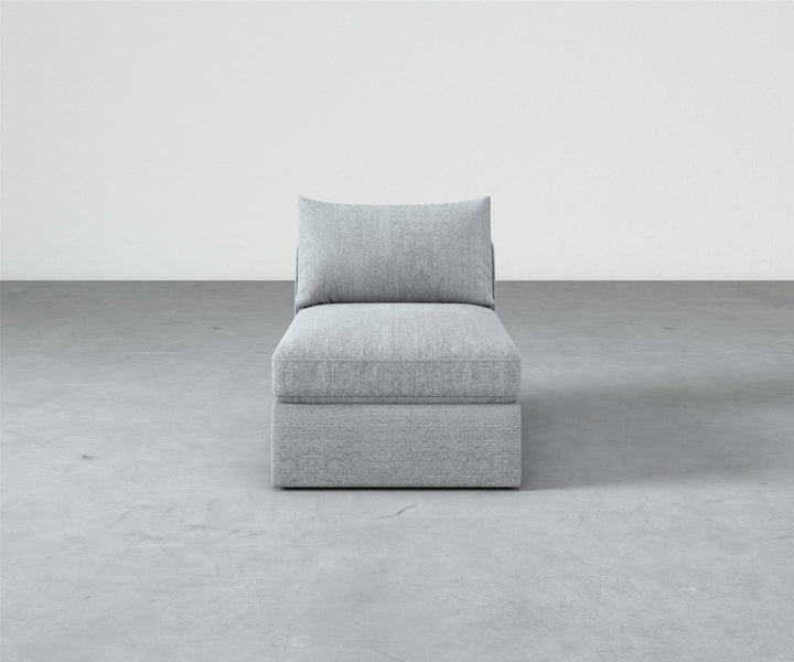 Alloetta Armless Chair - Modular Component