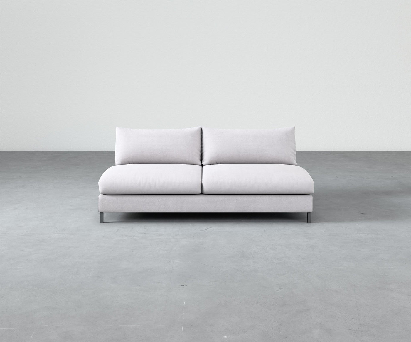 Brightside Armless Sofa - Modular Component