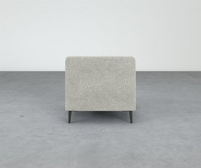 Formal Mallo Armless Chair - Modular Component #base_metal-stiletto-legs