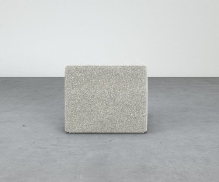 Formal Mallo Corner Chair - Modular Component #base_recessed-fabric-wrapped