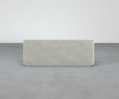 Formal Mallo One-Arm Sofa 80" - Modular Component #base_recessed-fabric-wrapped