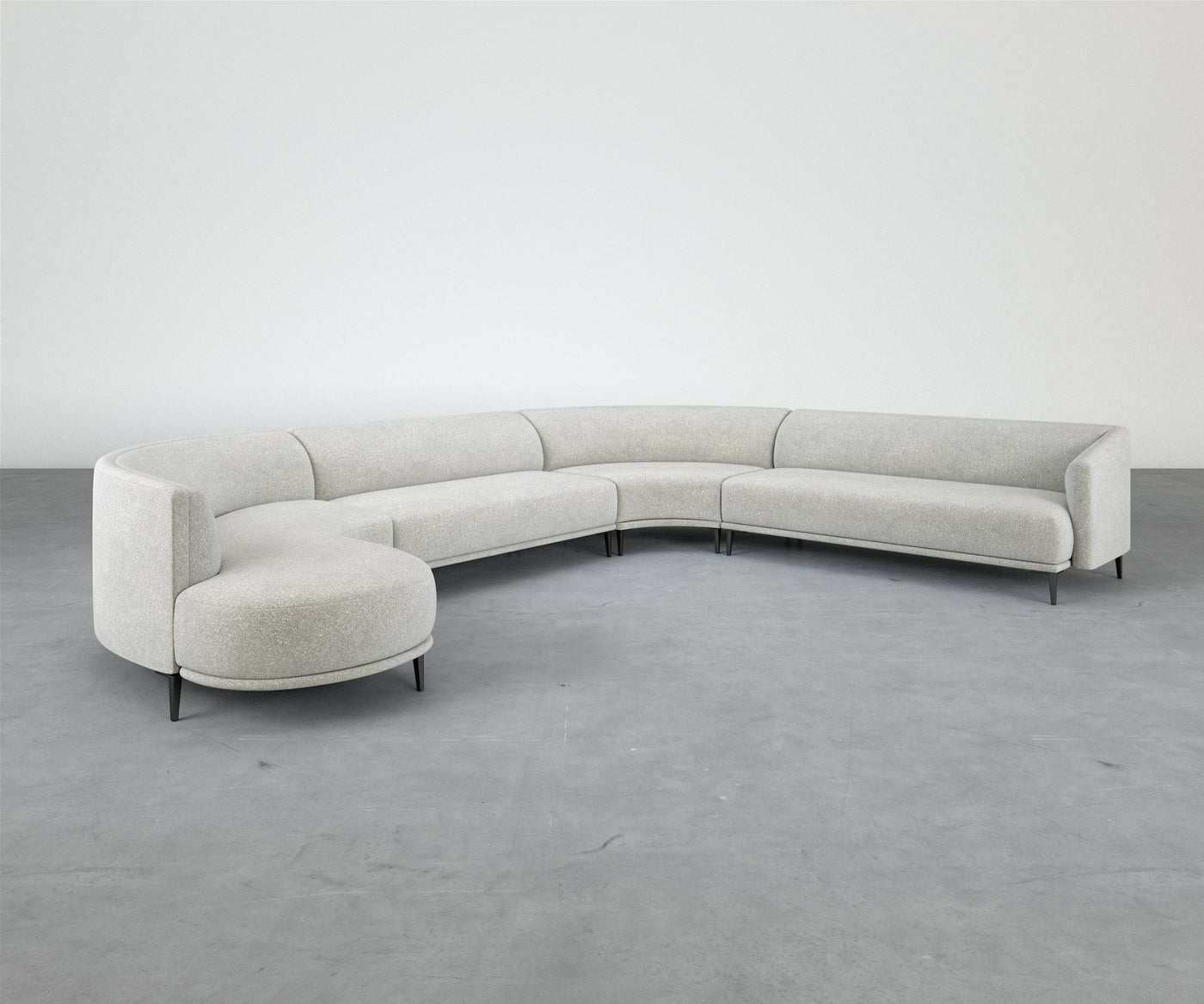 Formal Mallo Sectional 175" x 131" - Sectional