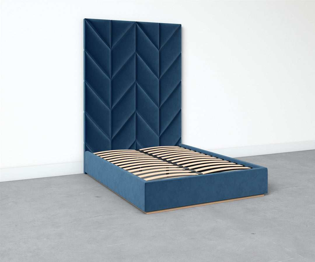 Hansem Herringbone Bed - Beds