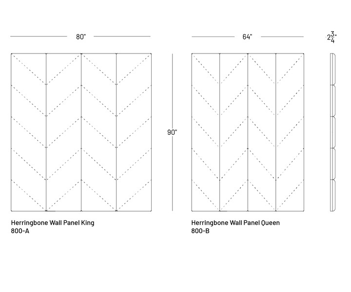 Hansem Herringbone Wall Panel - Wall Panel