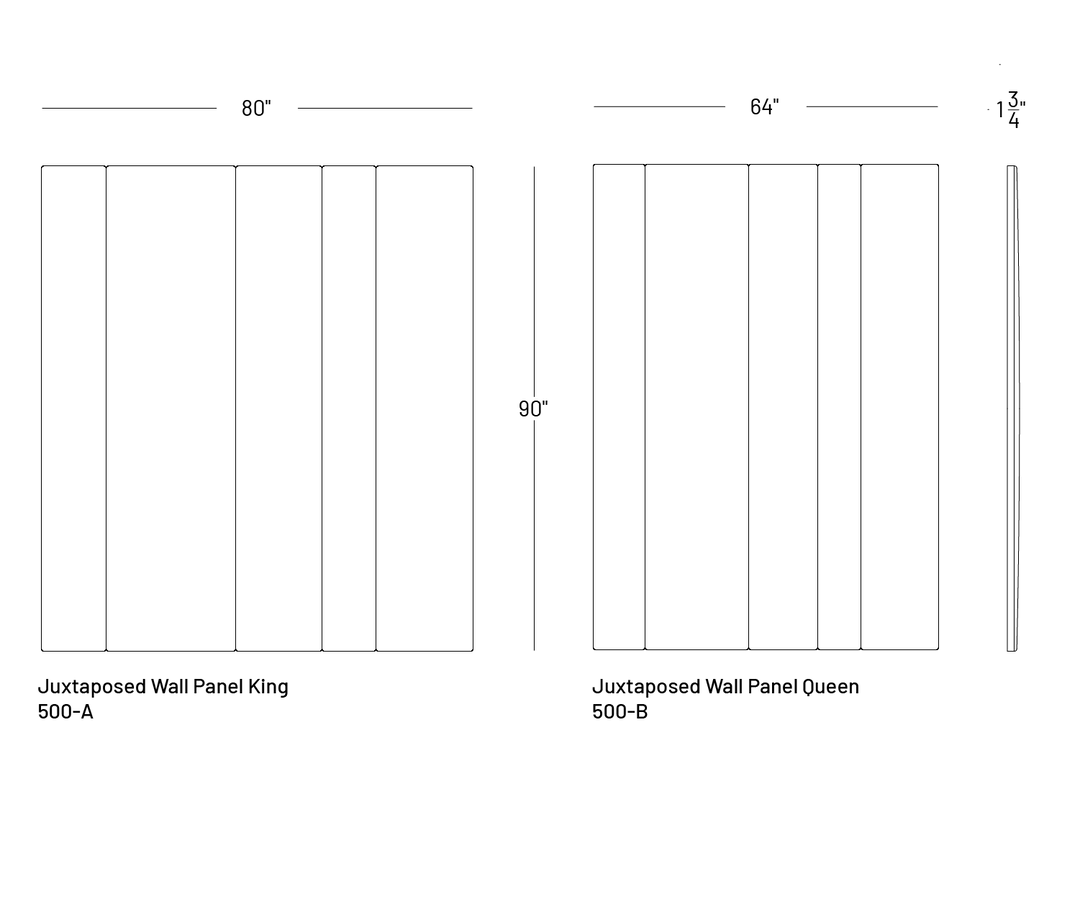 Hansem Juxtaposed Wall Panel - Wall Panel