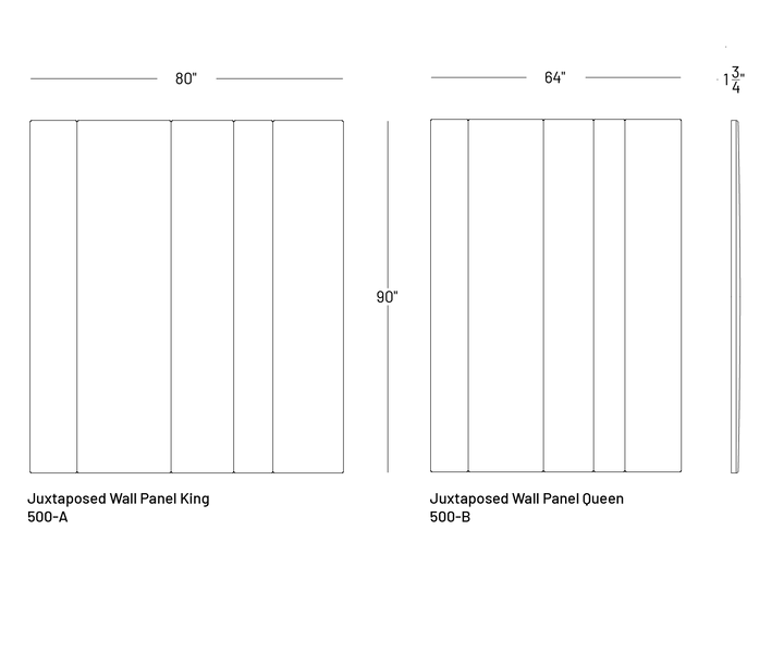 Hansem Juxtaposed Wall Panel - Wall Panel