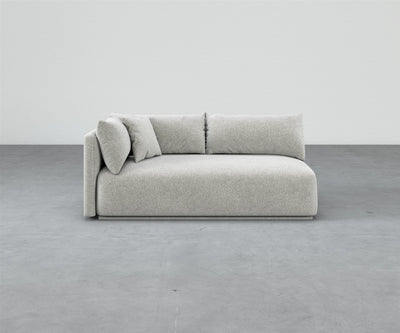 Mallo Armless Sofa Return 78" - Modular Component