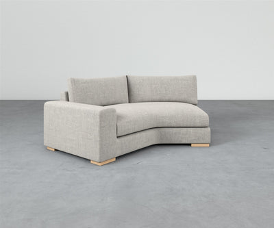 Manyana Pitched One-Arm Sofa - Modular Component