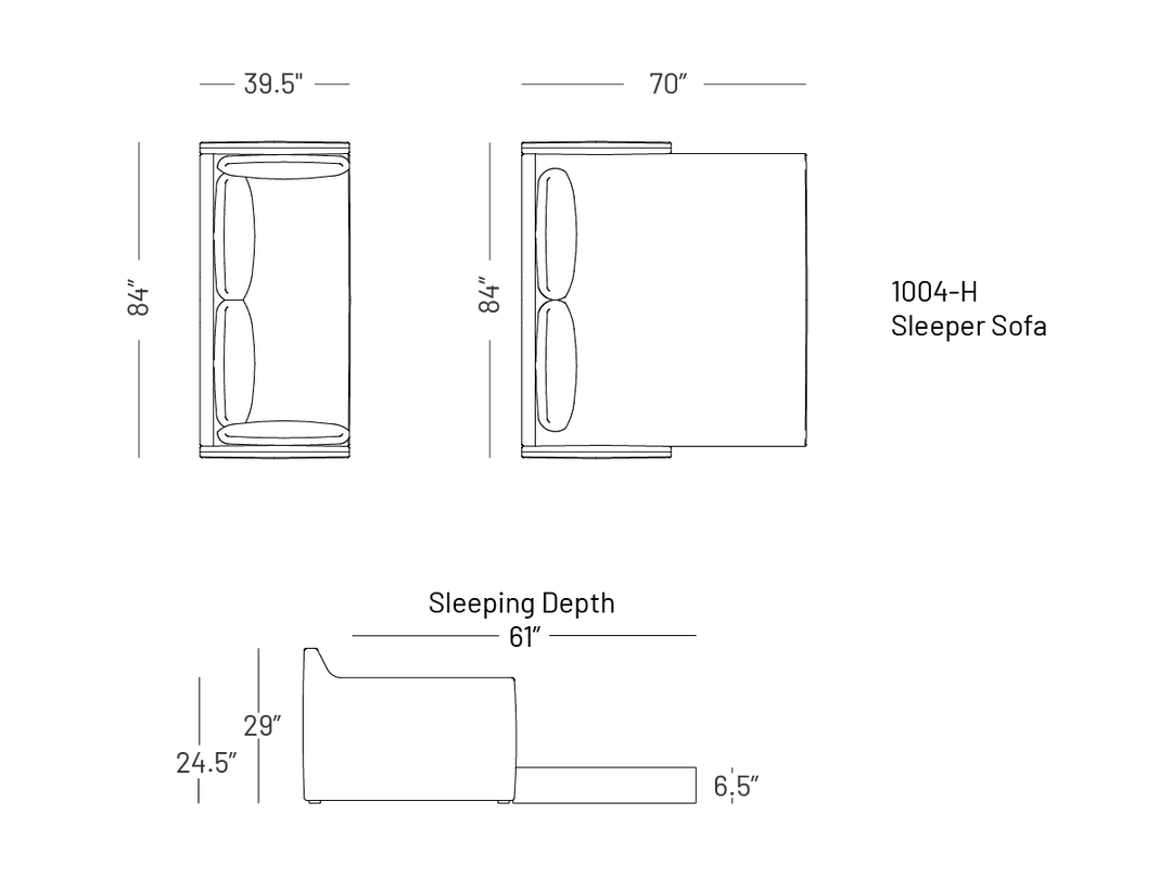 Saramony Sleeper Sofa - Sofa, Bed