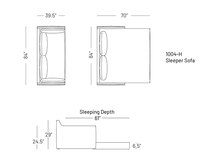 Saramony Sleeper Sofa - Sofa, Bed